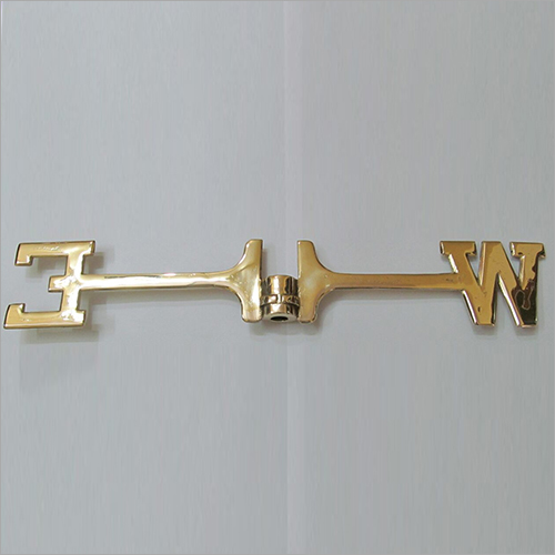 Metal East West Sign Metal East West Sign