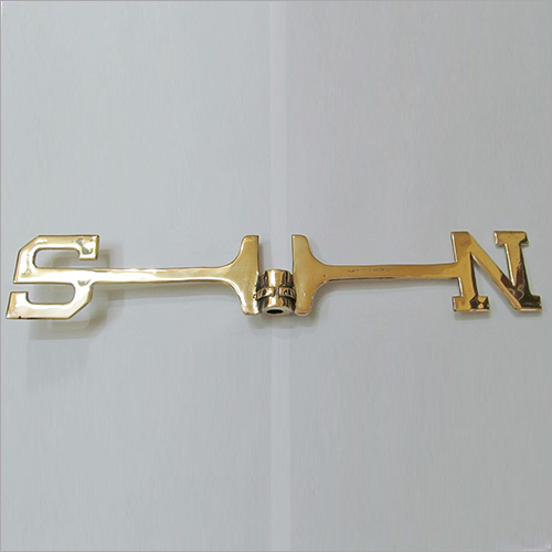 Metal North South Sign Metal North South Sign