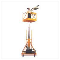 High Rise Working Platform - Durable Aluminum, Adjustable Height Design , Enhanced Safety Features for Elevated Access