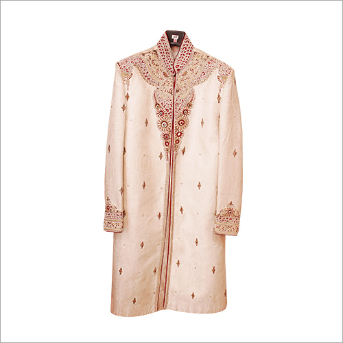 Surakshi Jarkin Work Wedding Sherwani