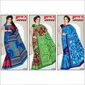 Bengal Cotton Print Saree - 100% Cotton, Multi Color, Printed Pattern | Colorfast, Intricate Printing, Machine Washable, Perfect For Gifting