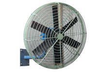 Silver And Black Industrial Man Cooler Fan