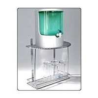 Water Filter Stand - Stainless Steel, 20x15x30 Cm, Silver | Convenient Storage, Easy Assembly, Effective Purification, Sturdy Design