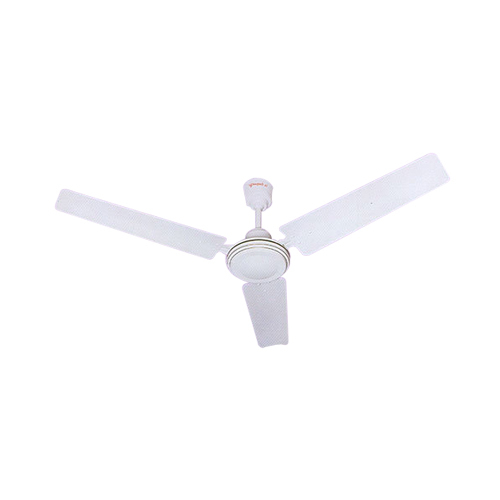 Metal Fan - 1200 mm Blade Span, White, 220V, 75W, 3 Speed Settings | Quiet Operation, Energy Efficient, Durable Design