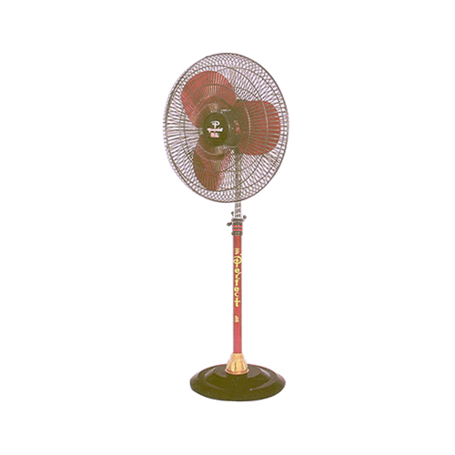 16 Inch Metal Oscillating Fan - 75w, 220v, 3 Speed Settings, Quiet Operation