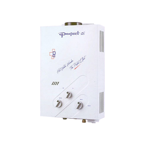 LPG Water Heater - Stainless Steel, 280x380x140mm, 6L/Min, Instant Heating, Energy Efficient, Compact Design, Easy Installation