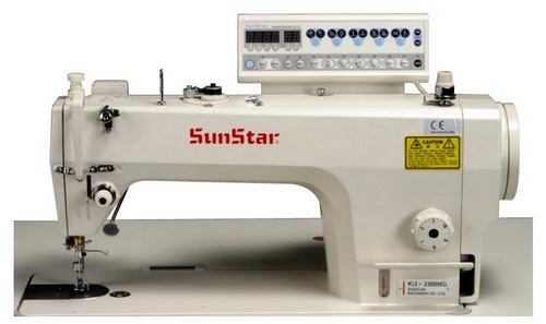Direct Drive, High Speed, 1-Needle, Lock Stitch Sewing Machine with Automatic Thread Trimmer