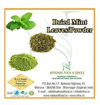 Dehydrated Mint Powder