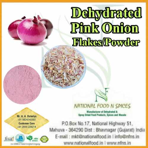 Pink Onion Flakes