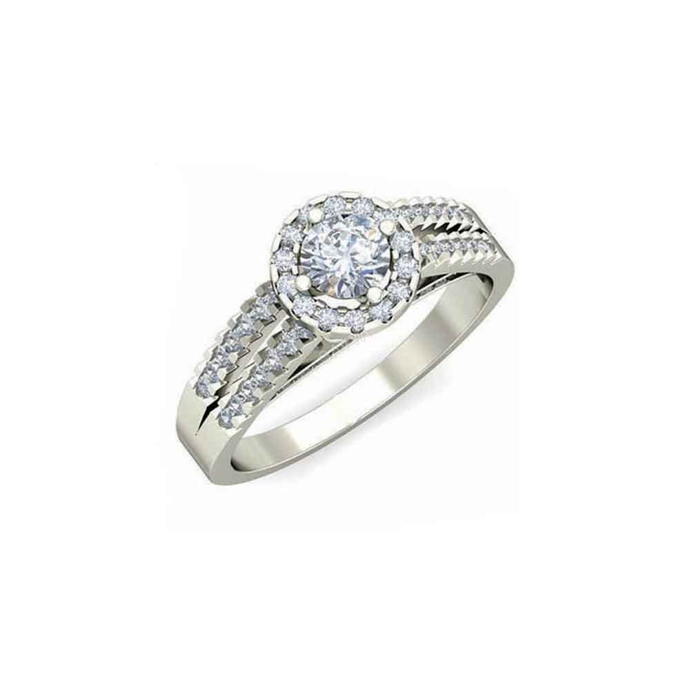 Ladies Diamond Modern Cocktail Rings