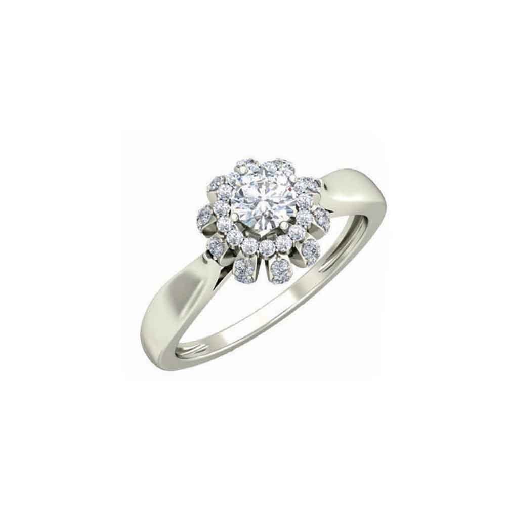 Ladies Designer Engagement Ring