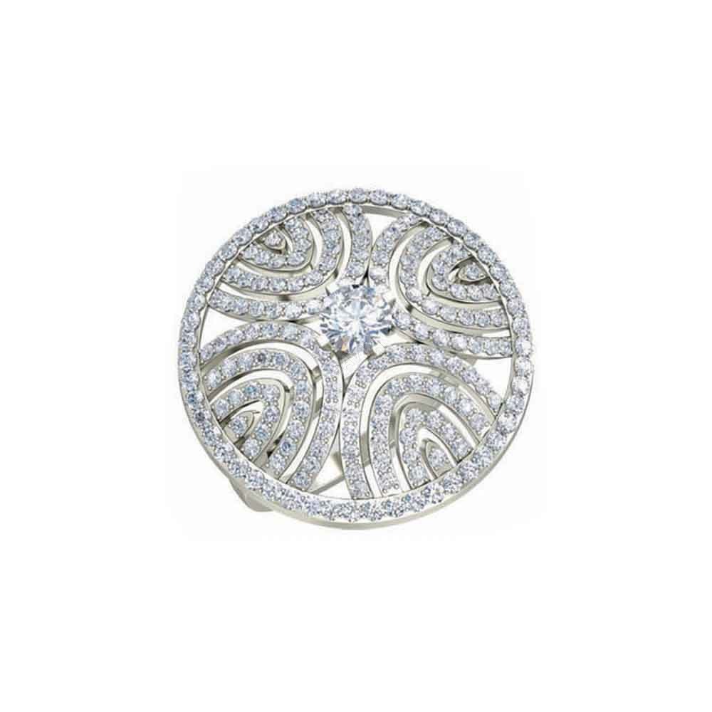 Ladies Designer Diamond Cocktail Rings