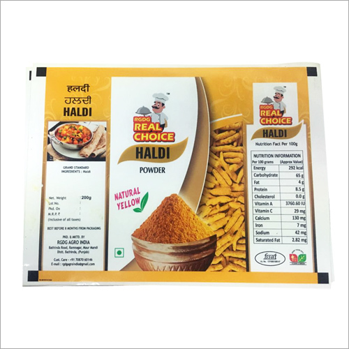 Printed Laminated Pouches