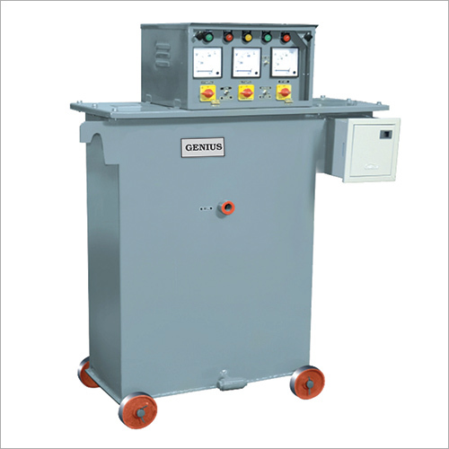Balance Type Servo Voltage Stabilizer - Single Phase | Energy Saving, High Capacitance, Portable with Caster Wheels, Meters and 5 LEDs