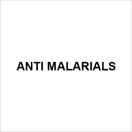 ANTI MALARIALS