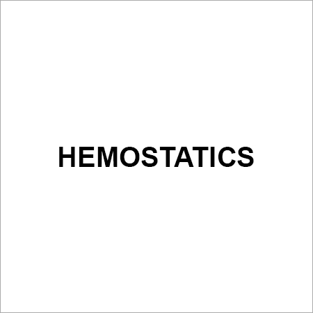 HEMOSTATICS