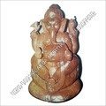 Wooden Ganpati Statue