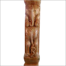 Fiber Pillar Statue