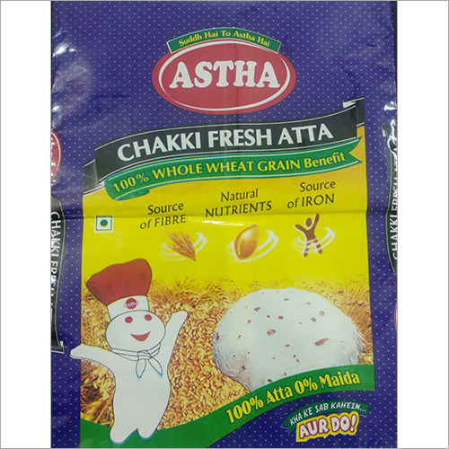 Plastic Printed Aata pouches