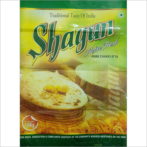 Plastic Laminated Printed Aata Pouches
