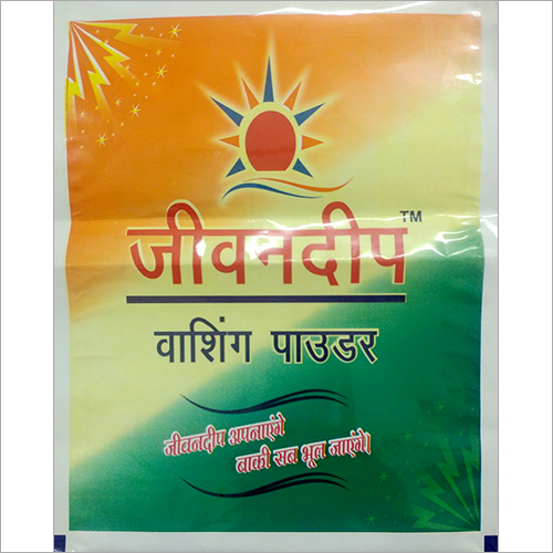 Plastic Laminated Printed Washing Powder Pouches