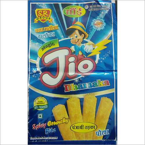 Plastic Laminated Printed Snack's Pouches