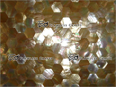 Hexagone Design Gold Mop