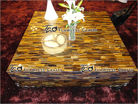 Tiger Eye Gold Table