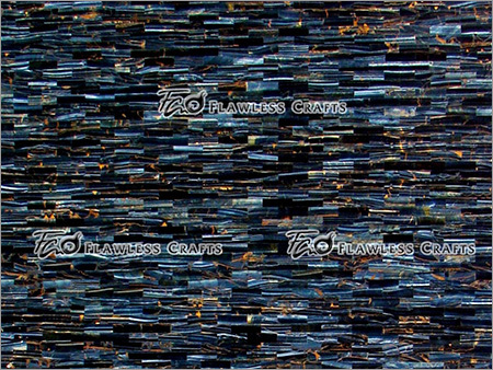 Tiger Eye Blue Brick