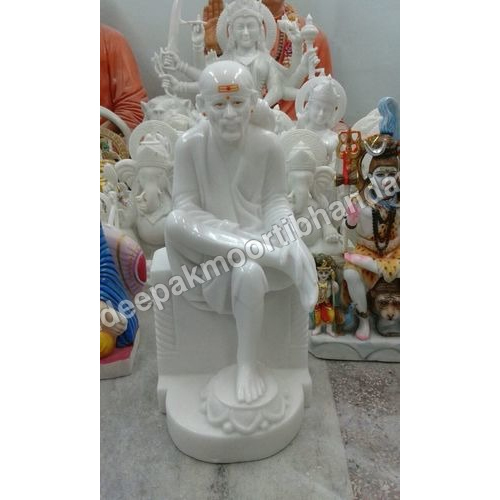 Marble Sai Baba Sculpture