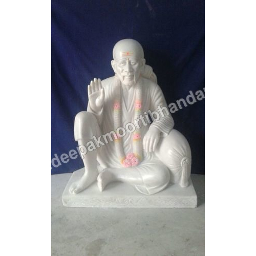Marble Sai Baba Statue  