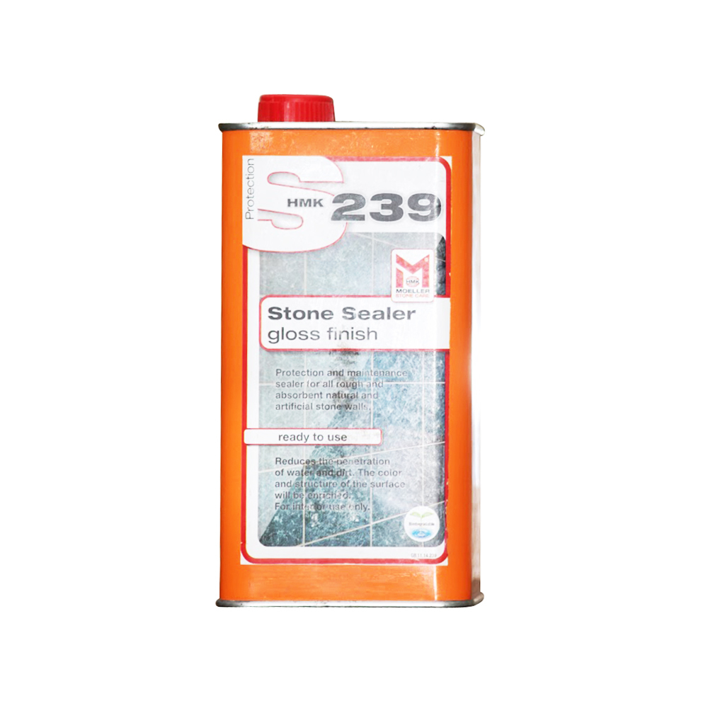 Stone Sealer - Liquid Form, Ready to Use, Ivory White | Protection Against Water, Oils, Grease & Dirt