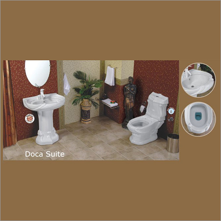 Ceramic Bathroom Couple Suite
