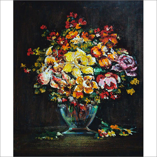 Customized Oil Painting Flower