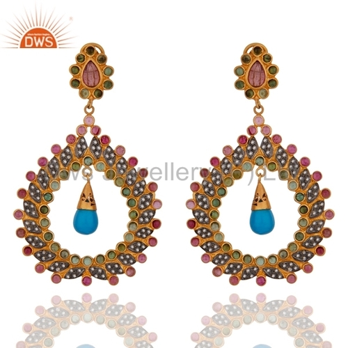 Emerald Diamond Earrings