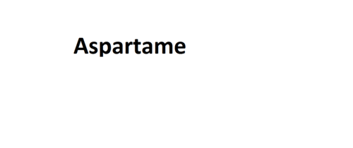 Aspartame C14h18n2o5