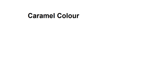 Caramel Colour
