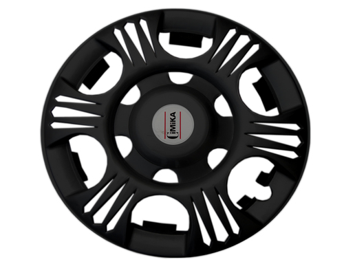 P.P 12 Inch Glossy Matt Black Cimika Wheel Cover For Sonata/ Sonata Gold