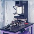 Hole Piercing Unit - High-grade Steel, 500x350x1200mm, Blue With Silver Accents | Semi-automatic, Manual Lever Control, 500 Piercings/hour