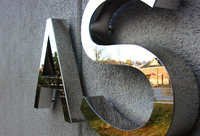 3d Steel Letters