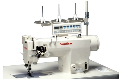 Direct Drive,High-speed,2-needle, Needle Feed Machine with an Automatic Thread Trimmer