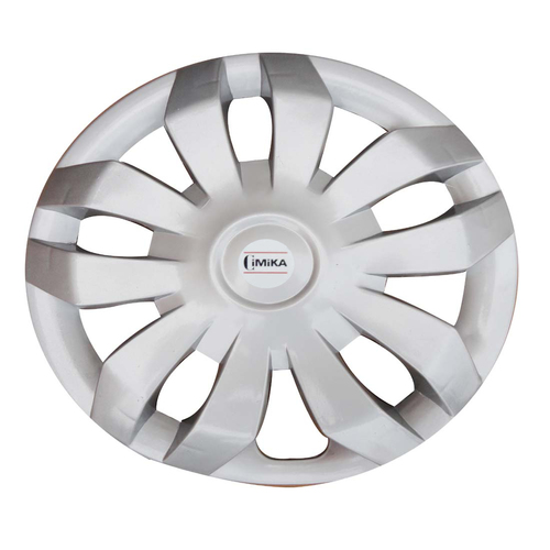 P.P 13 Inch Glossy Silver Cimika Wheel Cover For Maruti Suzuki Alto K-10