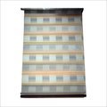 Zebra Roller Blinds - Polyester, Variable Size, Beige | Adjustable Light Filtration, Insulation, Privacy, Easy Install