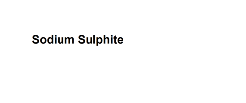 Sodium Sulphite