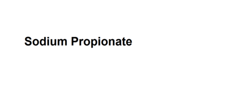 Sodium Propionate C3H5Nao2