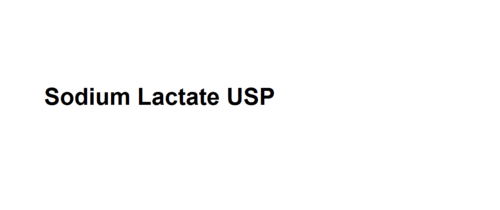 Sodium Lactate USP