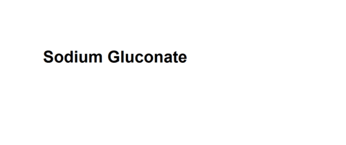 Sodium Gluconate