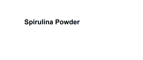 Spirulina Powder