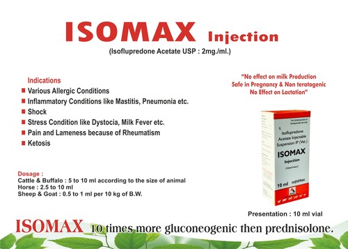 Isomax Application: Milk