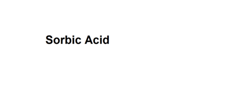 Sorbic Acid
